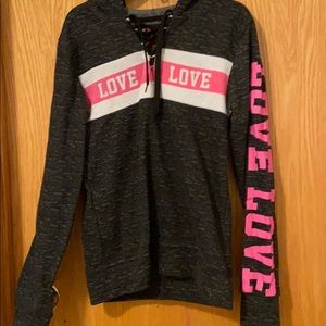 Long Sleeve Hooded Shirt